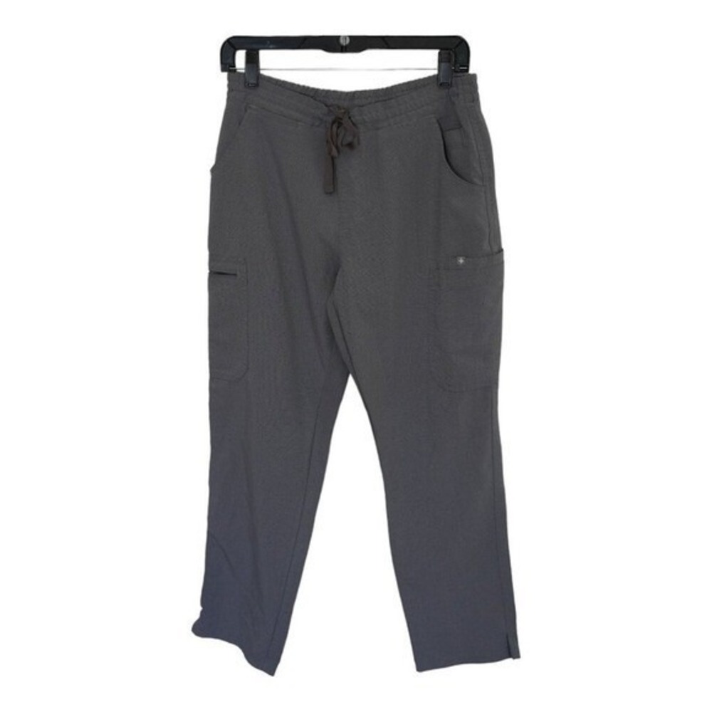 FIGS Yola Scrub Pants PM Cargo Pockets Drawstring Medical Workwear